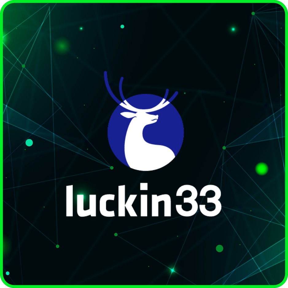 Luckin33 casino logo